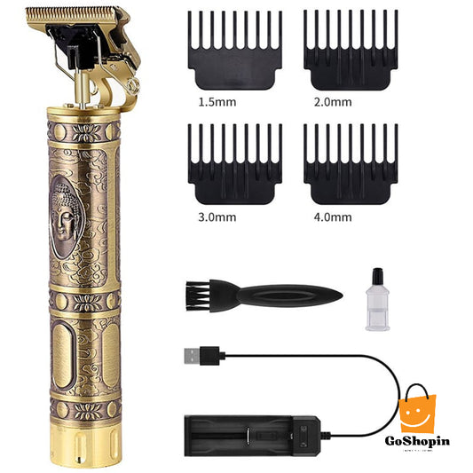 Maquina Eléctrica Barbera Profesional VGR Cabello-Barba